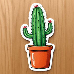 Die Cut Sticker - Cactus