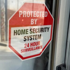 Front Adhesive Window Stickers